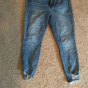Excellent condition destroyed hem Judy Blue Jeans size 14W